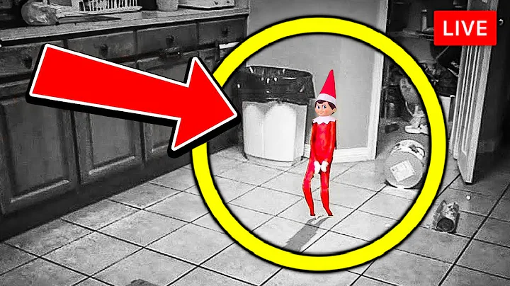 Elf On The Shelf Caught Moving On Camera Walking & Talking! 😱
