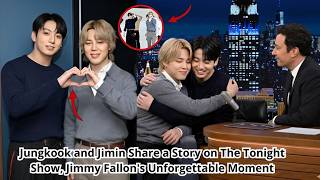 Unexpected Jungkook & Jimin Reveal A Secret On The Tonight Show, Jimmy Fallons Reaction Goes Viral