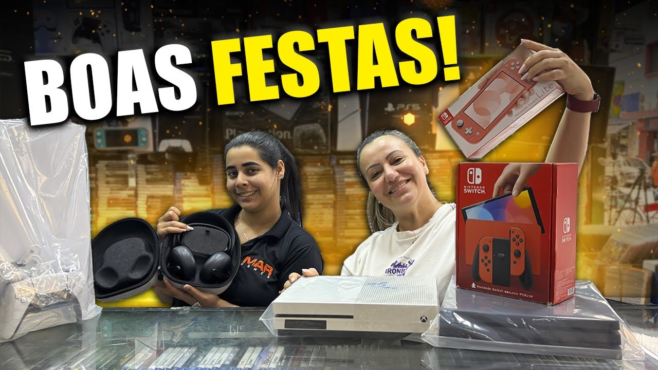 PS5 SLIM, PS5 PRO, SWITCH 2 e muito mais! - Os melhores preços é aqui na Mar Games 🎮🔥