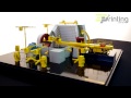 3d printed model russell mineral equipment mill relining machine