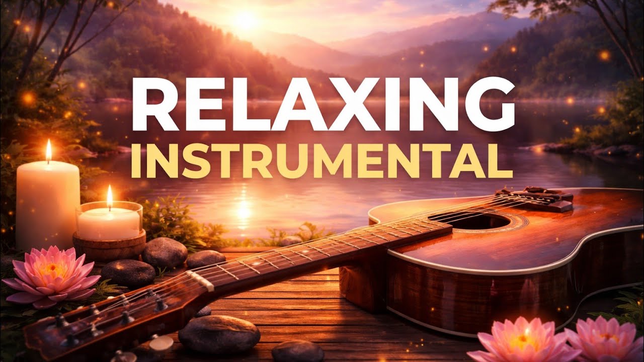 Relaxing Instrumental Music for Stress Relief 🌿 Calm Guitar & Nature ...