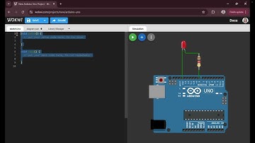 How to Use Wokwi Arduino Simulator - LED Blinking