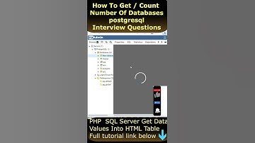 How to count PostgreSQL databases #postgresql