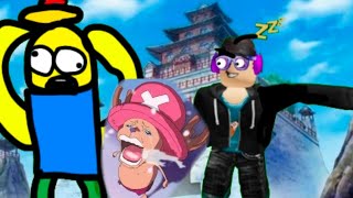 Playing ONE PIECE GRAND ARENA in Roblox!!!!!