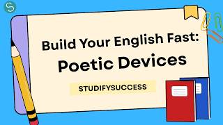 Poetic Devices in English Grammar | Full Explanation #studifysuccess #english #education #cbse