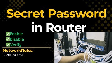 How to Set Secret Password in Router | Cisco Enable Secret Explained