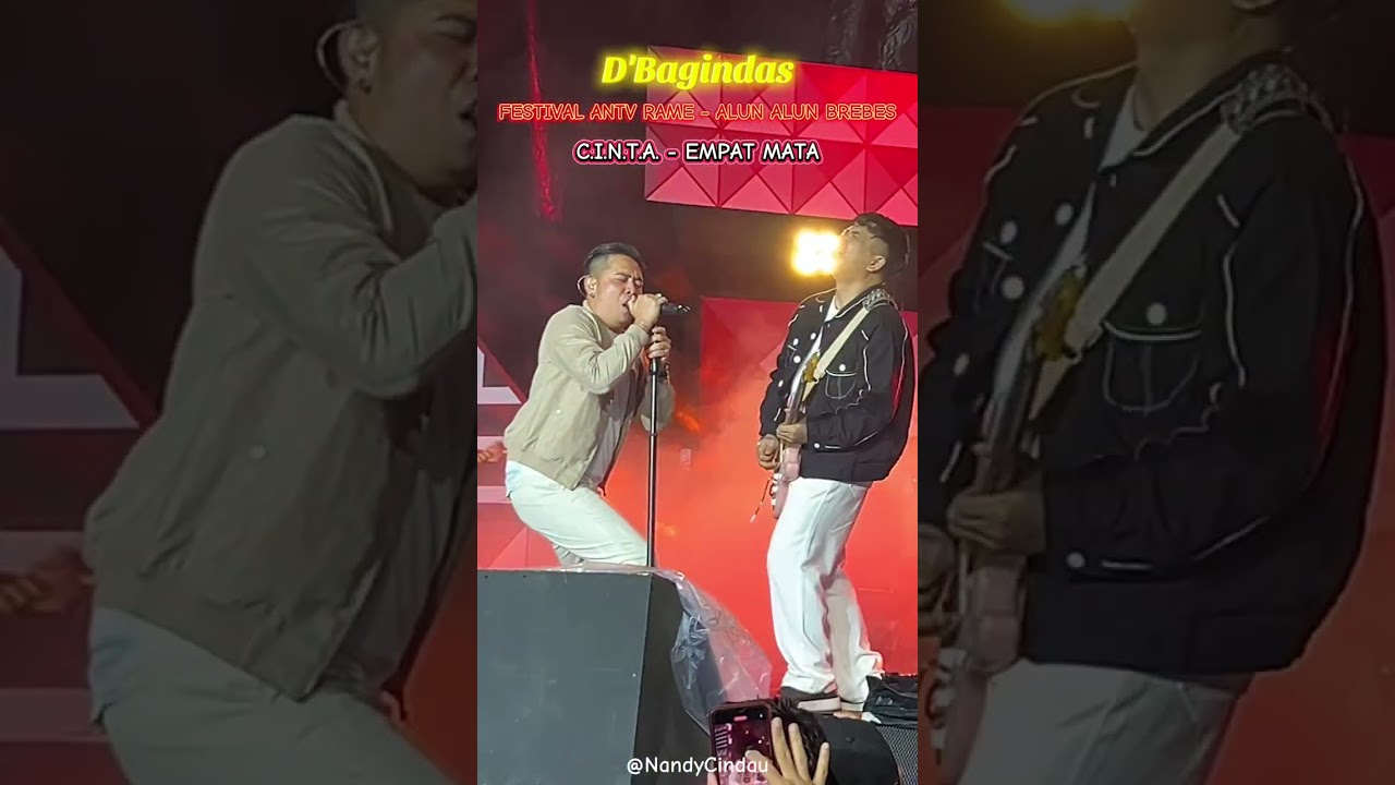 D'BAGINDAS LIVE IN ALUN ALUN BREBES // C.I.N.T.A - EMPAT MATA