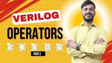 Verilog Operators Tutorial|Implementation of Verilog operators in RTL design|Tech Spot|harishgoupale