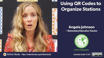 Angela Johnson: Using QR Codes to Organize Stations