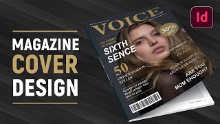 ✅ How to Create a Magazine Cover Design in InDesign