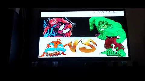 Marvel Super Heroes Spider-Man Arcade Mode (COMPLETED)