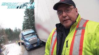 Two Semis Block Critical Route in High Pressure Recovery | Highway Thru Hell
