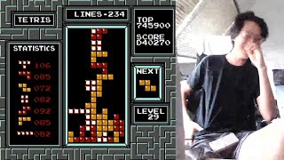 NES Tetris DAS World Record - 1,340,270 (2nd 1.3)