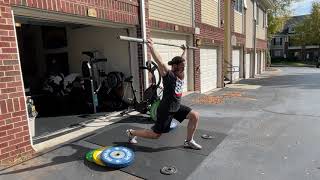 Barbell Overhead Split Squats | GPS Human Performance by GPS Human Performance 104 views 2 years ago 33 seconds