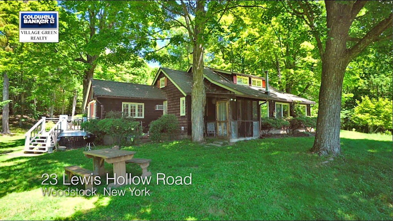 SOLD Woodstock Real Estate 23 Lewis Hollow Road Woodstock NY