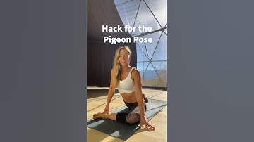 Hack for the Pigeon Pose - no more knee pain