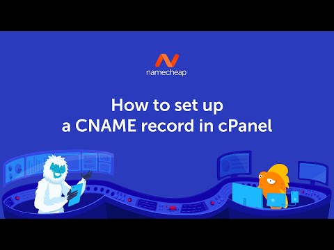 How to set up a CNAME record in cPanel