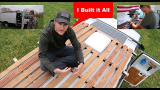 Budget Homemade Camper Van - DIY Van Conversion