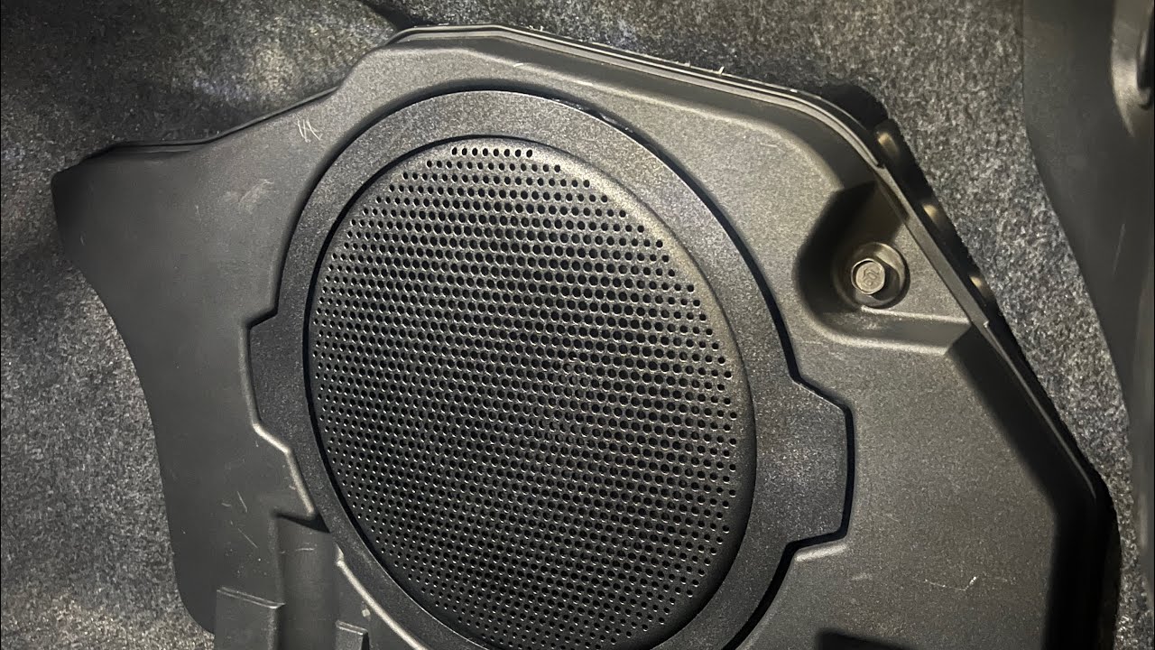 2015 2023 Ford S550 Mustang Subwoofer Rattle Fix (DIY) 4K YouTube