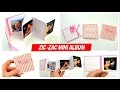 DIY Crafts / Zig-zag Folded mini album - How to make Accordion photo album - Cardmaking&Scrapbooking