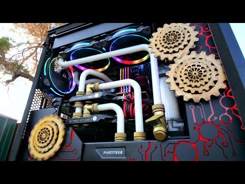 PROJECT COGNITION Time Lapse - Ultimate Custom Gaming PC Build (Client Build)