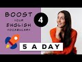 English Five a Day #4 - Expand Your Vocabulary