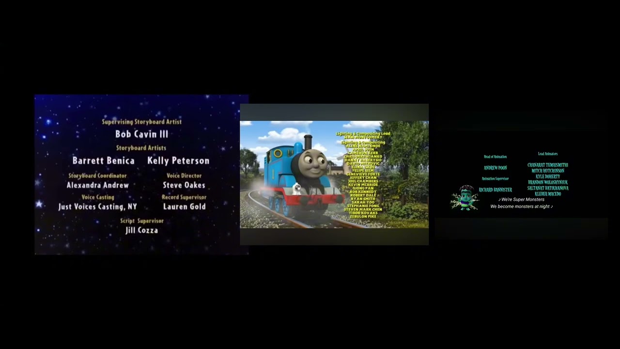 Arthur, Little Einsteins, Super Monsters, Thomas and Friends Credits ...