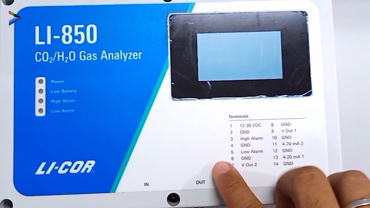 Introduction Li-850 C02/H20 Gas Analyzer #Part1