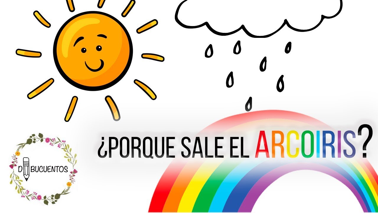 insulto de ahora en adelante responsabilidad PORQUE SALE el ARCOIRIS? - COMO SE FORMA el ARCOÍRIS? - COMO EXPLICAR a los  NIÑOS EL ARCOIRIS - YouTube