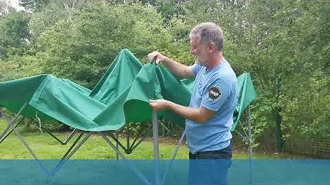How to set up a pop up gazebo