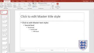 Microsoft PowerPoint - Deleting Images Using the Slide Master Resimi