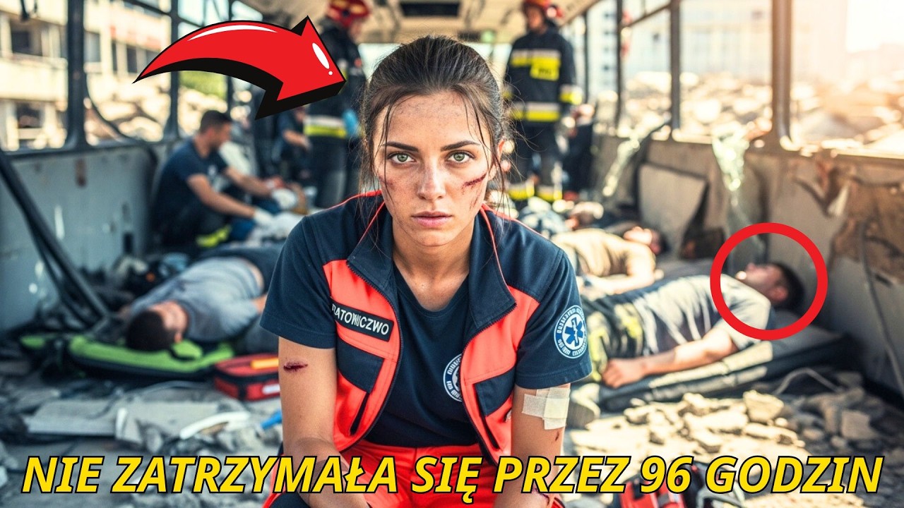 96 godzin  Była tylko ratowniczką… dopóki nie zabrakło innych