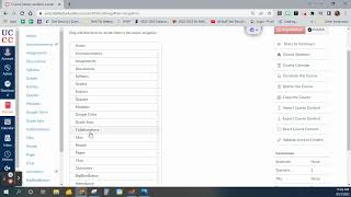 Editing the Navigation in your Canvas Course Wealth