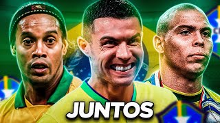 Eu testei os 3 RONALDOS juntos no AUGE na *COPA do MUNDO* 🏆