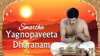 Mantras to Change Poonal - Sacred Thread | Yagnopaveeta Dharana Prayoga | Yajur Smartha & Rig Veda