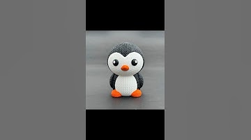 #simple penguin drawing with number 5 #easy penguin drawing #penguin drawing