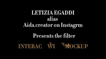 “Interact with mockup” filter - video preview for the Facebook F8 Refresh Hackathon