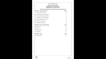 PEARSON EDEXCEL GCSE ENGLISH LITERATURE PAPER 2 QUESTION PAPER 2025 (1ET0/02)