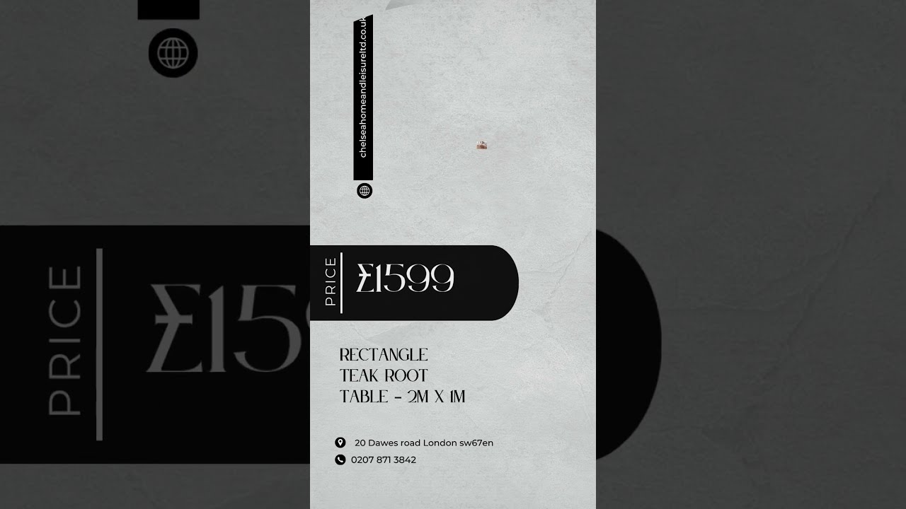 TEAK ROOT TABLES All Collection