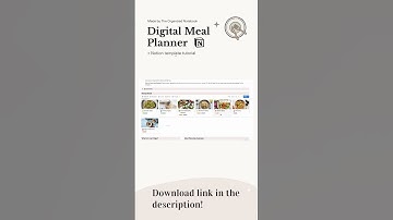 Navigating the Recipe Book 🍴 | Meal Planning NOTION Template  #shorts #notion #notiontemplate