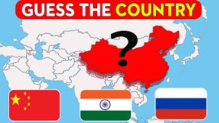 Guess the Country on the Map!