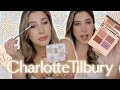 CHARLOTTE TILBURY COSMIC PEARL Eyeshadow Review Swatches + BK BEAUTY x ANGIE HOT& FLASHY Brushes