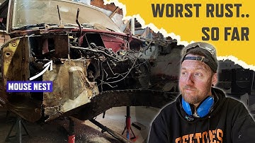 Inner Wing GONE, Is The Rest Past Saving? - MGB #8