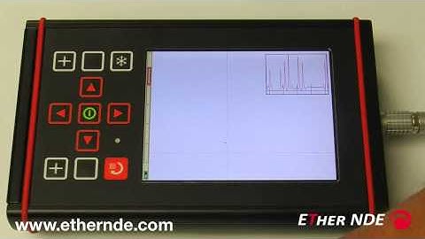 WeldCheck Eddy Current Flaw Detector Menus