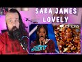 HEAVY METAL SINGER REACTS TO SARA JAMES LOVELY  BY BILLIE EILISH