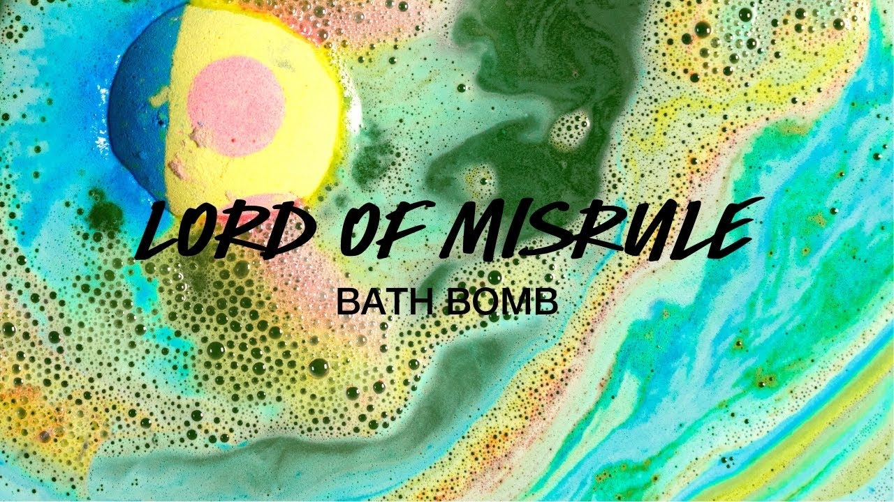LUSH Bath Bomb Lord of Misrule YouTube
