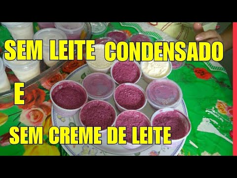 Vídeo: Como Fazer Sorvete Em Casa Sem Creme E Ovos