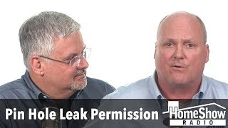 Famous Will a ground really help prevent pinhole leaks? Profile