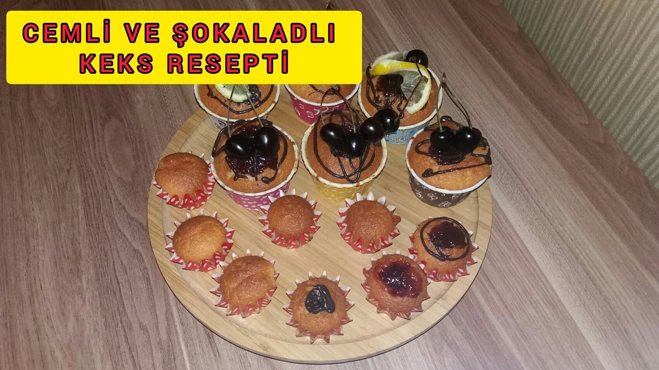 CEMLİ VƏ ŞOKALADLI KEKS RESEPTİ. REÇELLİ KEK TARİFİ YouTube