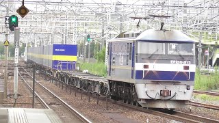 EF210-313 5060レ「西濃カンガルーライナーTF60」 熱田駅通過